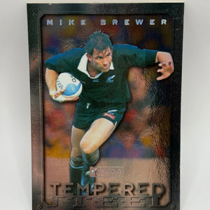 1997 Ineda NZ All Black Trading Cards Tempered Steel Subset TS9 Richard Loe #0199/1000 FRENLY BRICKS - Open 7 Days