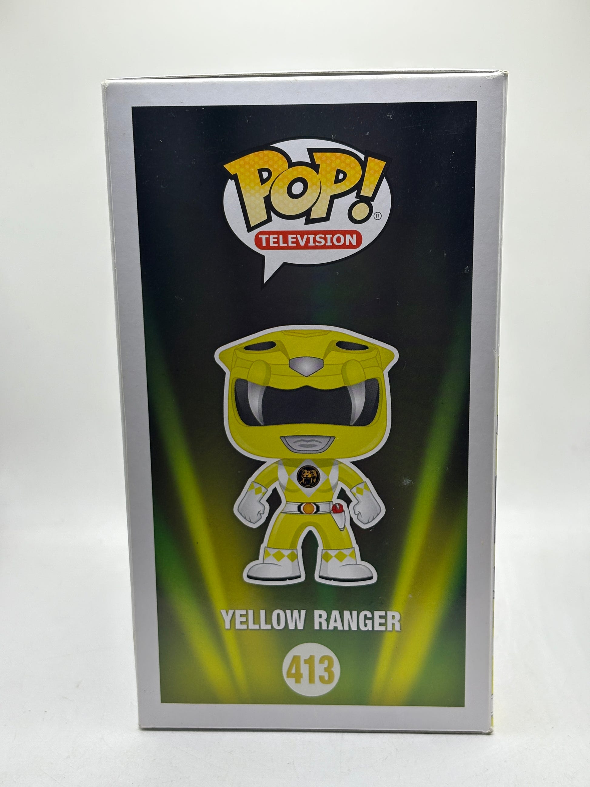 Funko POP! Television Power Rangers #413 Yellow Ranger Morphing Exclusive image 4