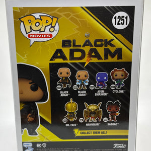 Funko POP! Movies Black Adam #1251 Black Adam 2022 Winter Con FRENLY BRICKS - Open 7 Days