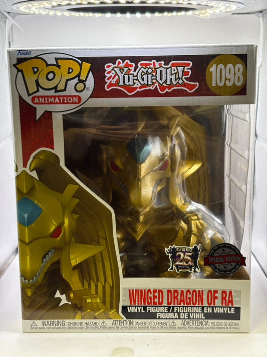 Funko POP! Animation Yu-Gi-Oh! #1098 Winged Dragon of Ra SE Vinyl Figure