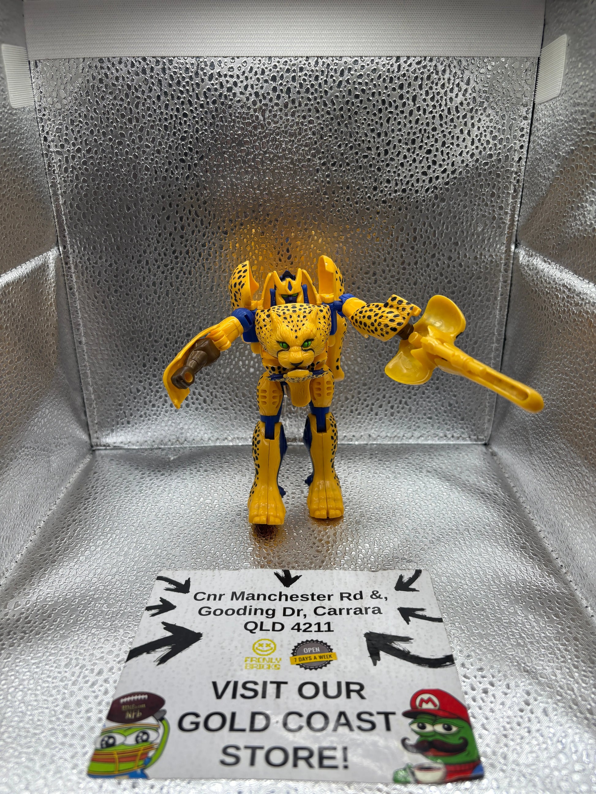 Transformers 1997 Beast Wars CHEETOR Deluxe Class Loose FRENLY BRICKS - Open 7 Days