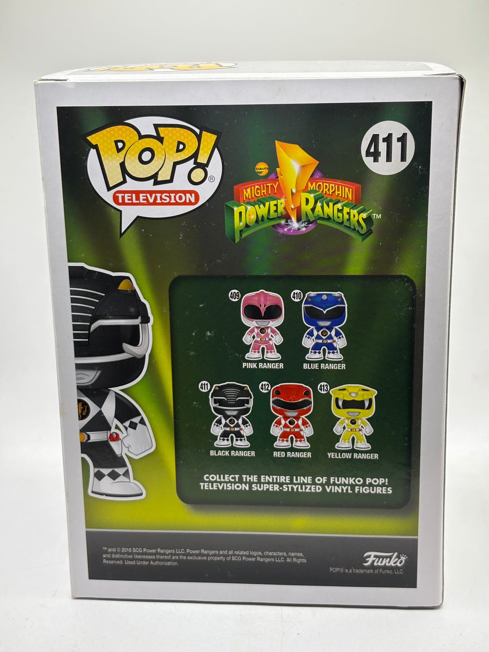 Funko POP! Television Power Rangers #411 Black Ranger Morphing Exclusive image 3
