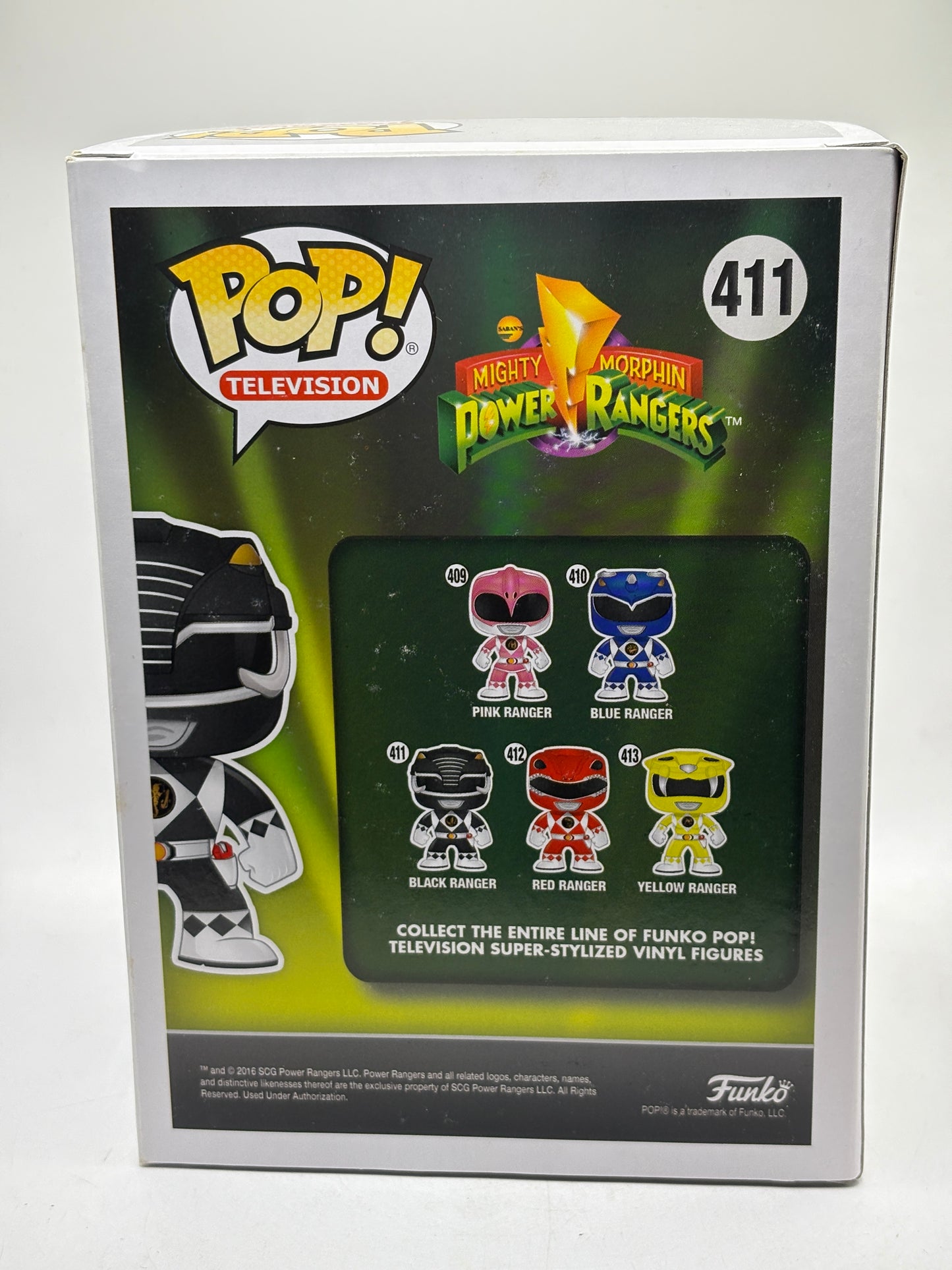 Funko POP! Television Power Rangers #411 Black Ranger Morphing Exclusive