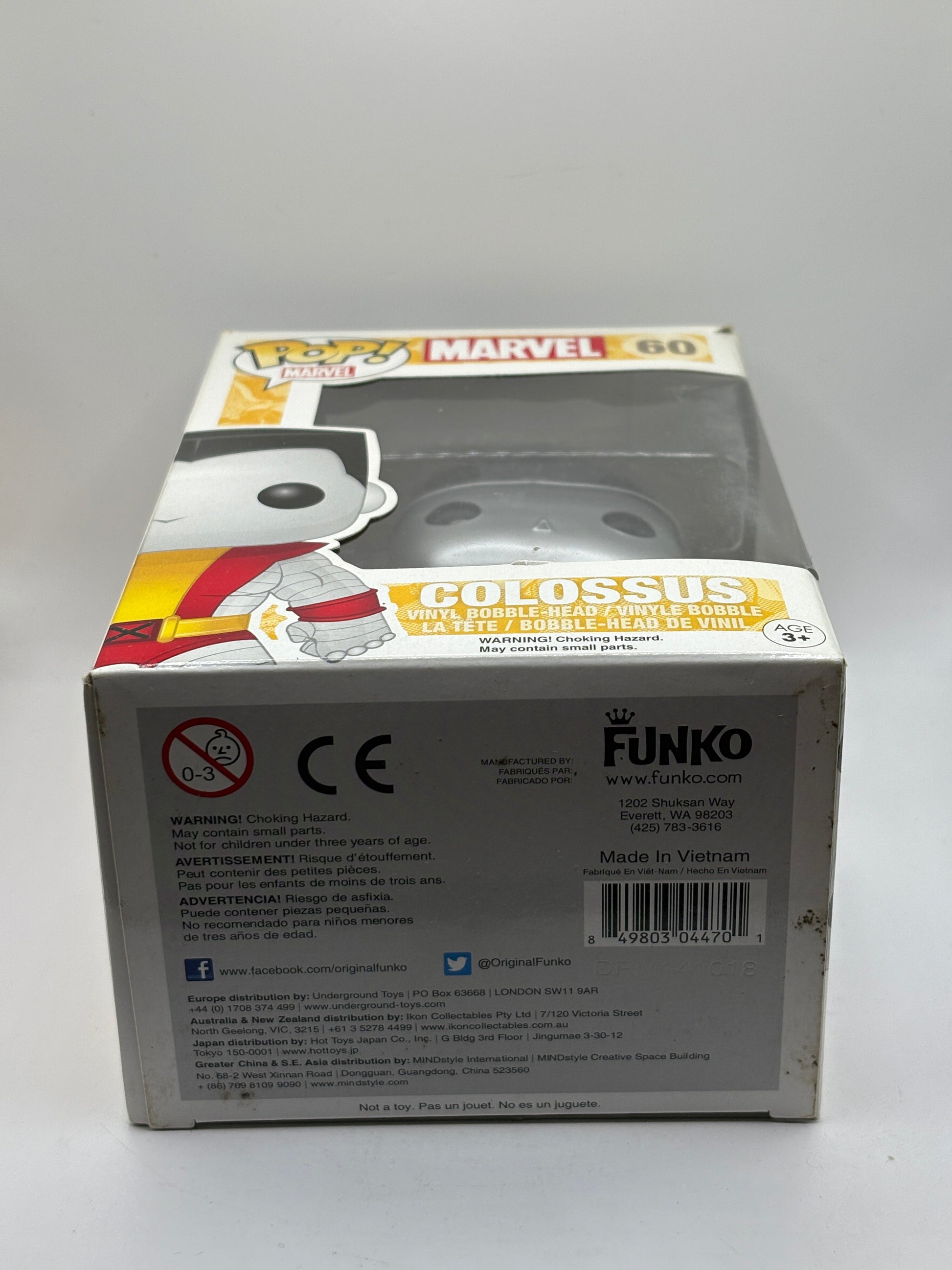 Funko POP! Marvel Marvel Colossus #60 Vinyl Bobble Head FRENLY BRICKS - Open 7 Days