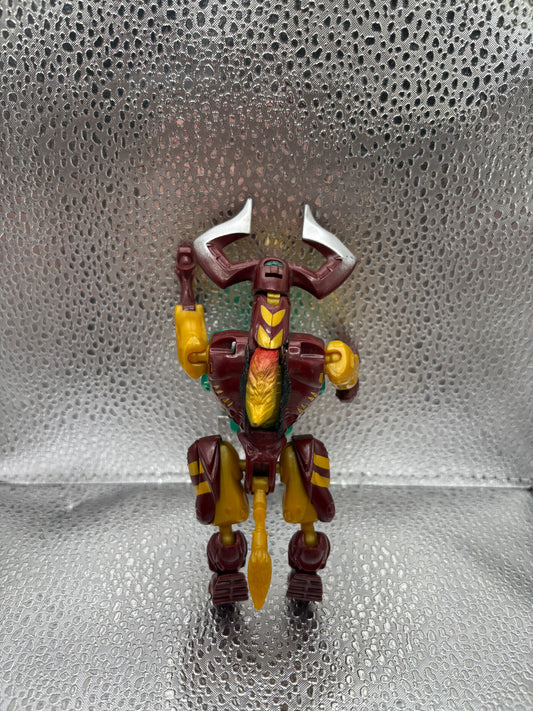 TRANSFORMERS Beast Machines LONGHORN 2000 Bull 1999 complete wars FRENLY BRICKS - Open 7 Days