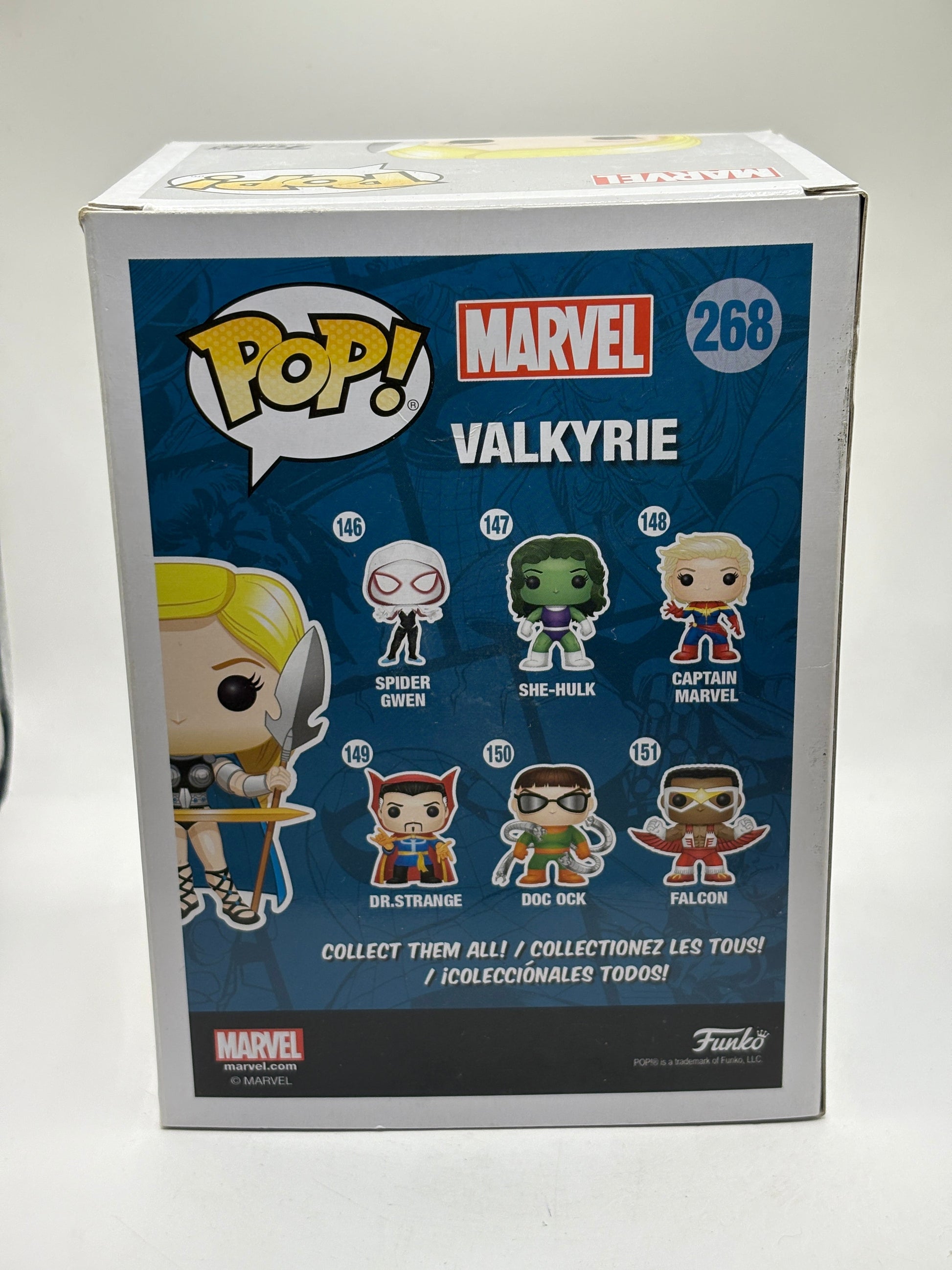 Funko POP! Marvel Valkyrie #268 Vinyl Bobble-Head Box Damage FRENLY BRICKS - Open 7 Days