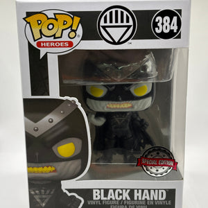 Funko POP! Heroes Black Lanterns #384 Black Hand Special Edition FRENLY BRICKS - Open 7 Days
