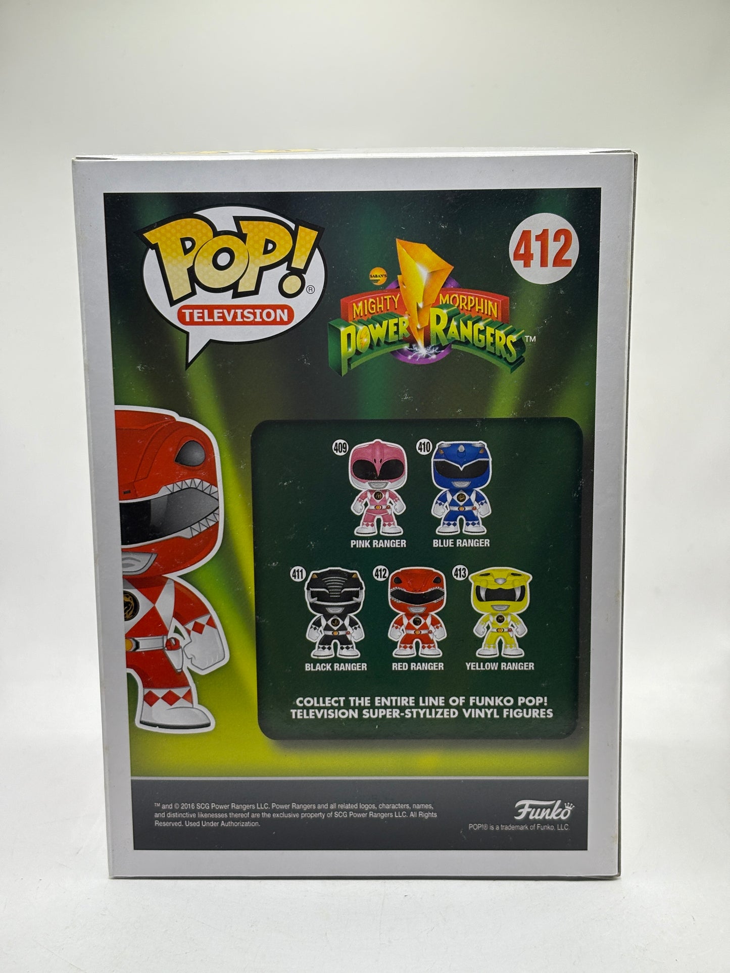Funko POP! Television Power Rangers #412 Red Ranger Morphing Exclusive
