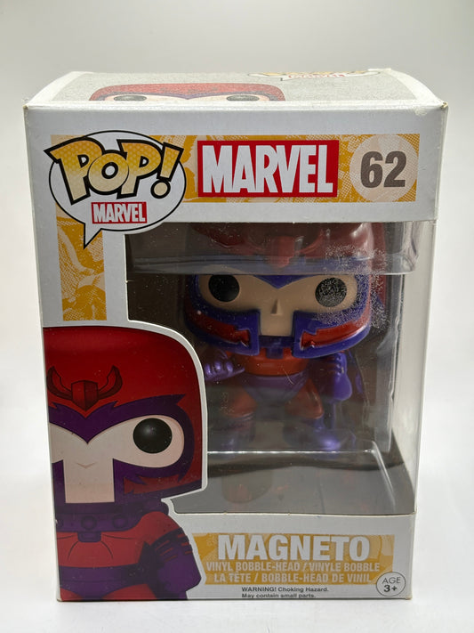 Funko POP! Marvel Marvel Magneto #62 Vinyl Bobble-Head FRENLY BRICKS - Open 7 Days