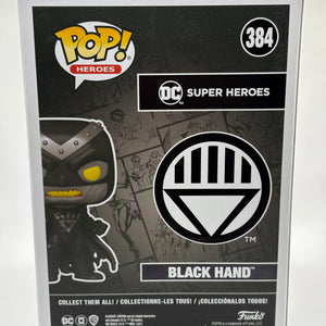 Funko POP! Heroes Black Lanterns #384 Black Hand Special Edition FRENLY BRICKS - Open 7 Days