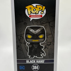 Funko POP! Heroes Black Lanterns #384 Black Hand Special Edition FRENLY BRICKS - Open 7 Days