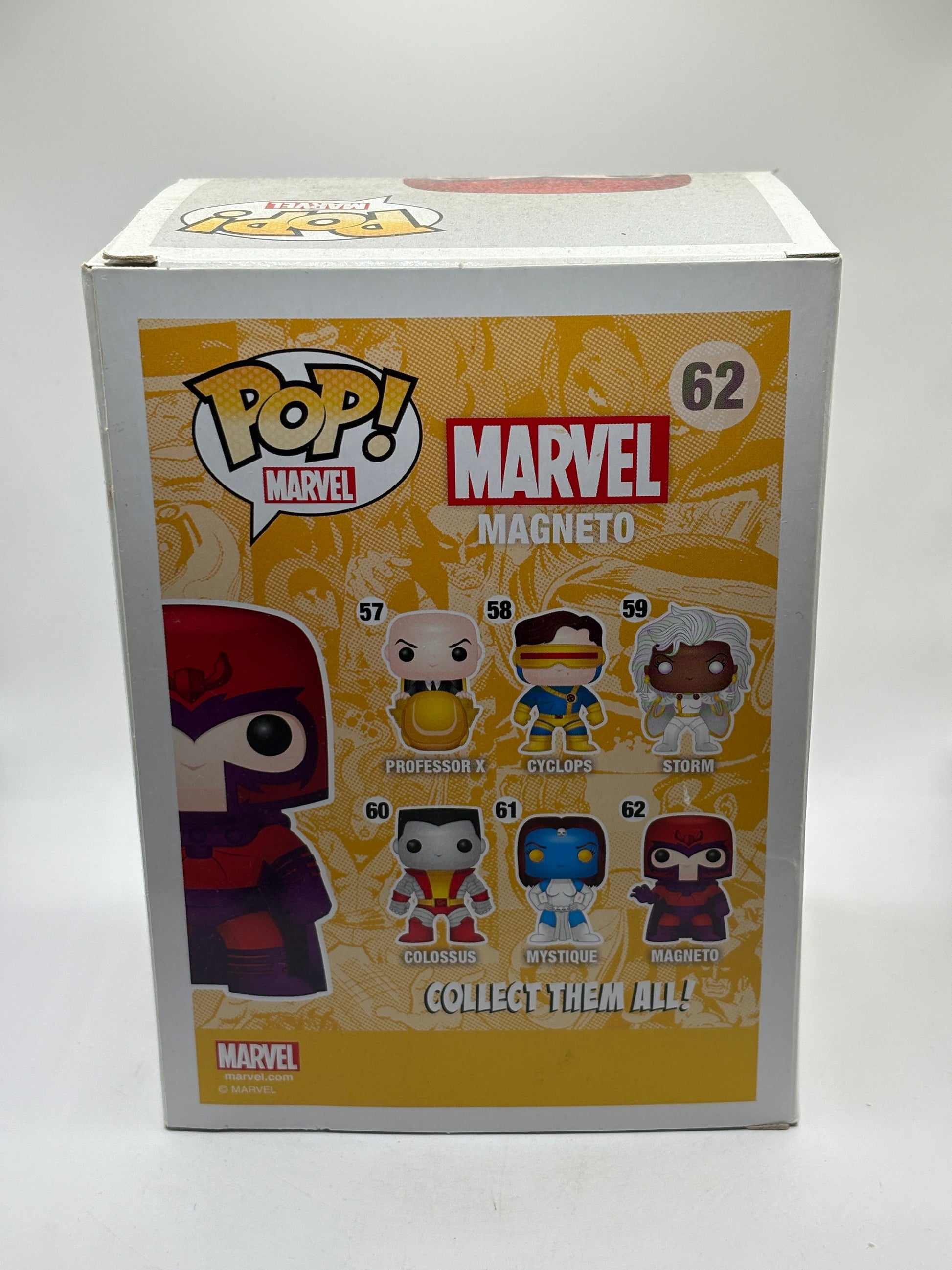 Funko POP! Marvel Marvel Magneto #62 Vinyl Bobble-Head FRENLY BRICKS - Open 7 Days