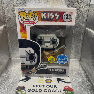Funko POP! KISS: The Spaceman - Glow in The Dark Collectible - Online Exclusive FRENLY BRICKS - Open 7 Days