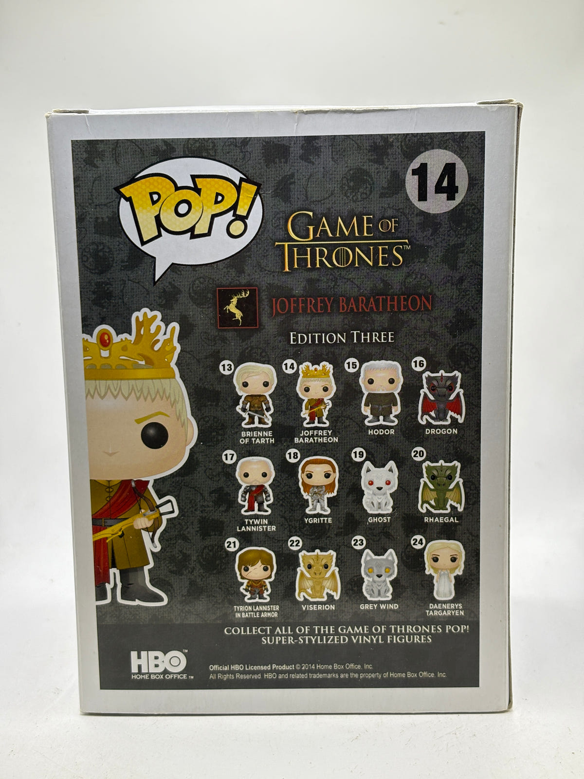 Funko POP! Game of Thrones #14 Joffrey Baratheon Vinyl Figure image 3