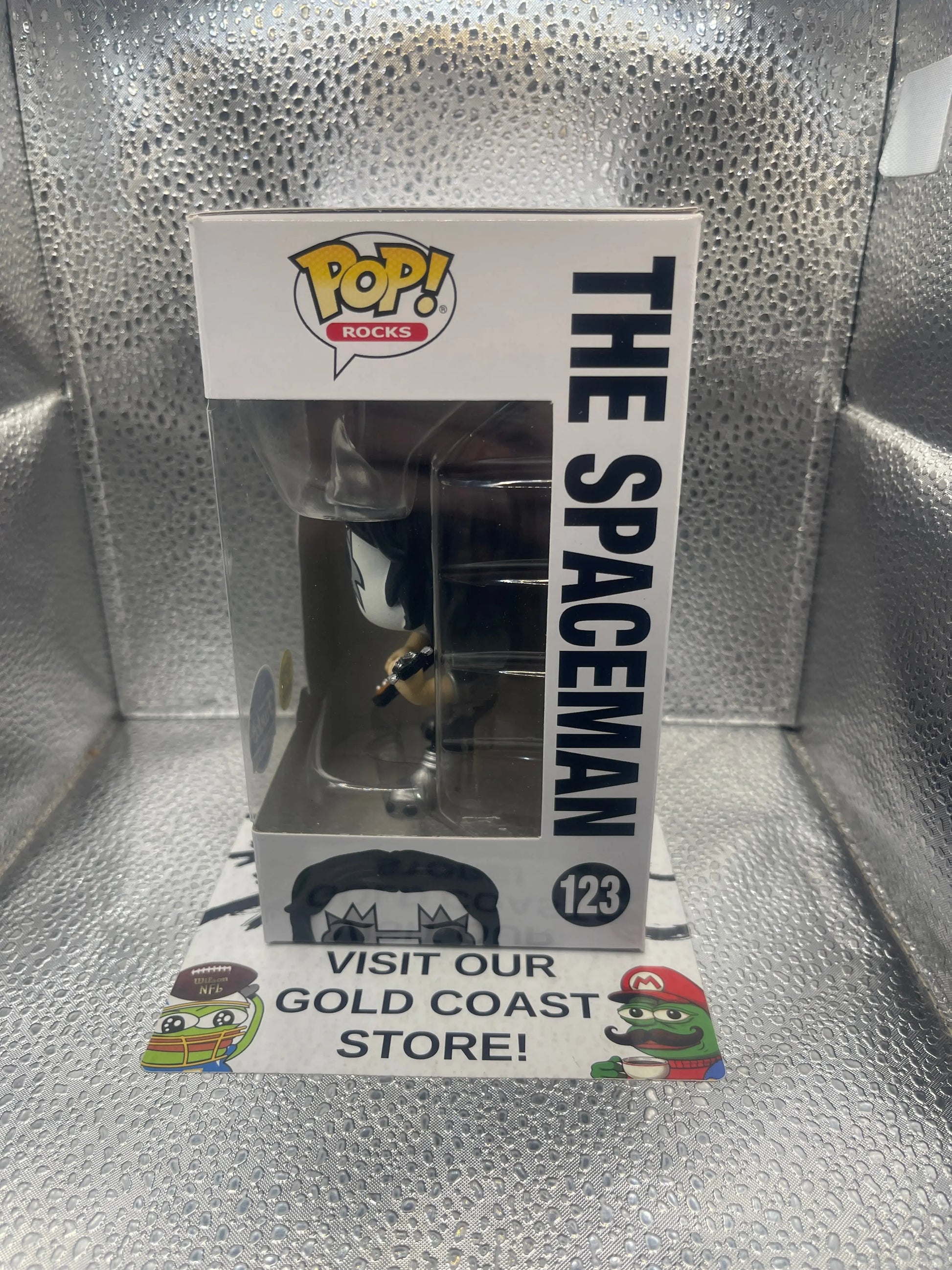 Funko POP! KISS: The Spaceman - Glow in The Dark Collectible - Online Exclusive FRENLY BRICKS - Open 7 Days