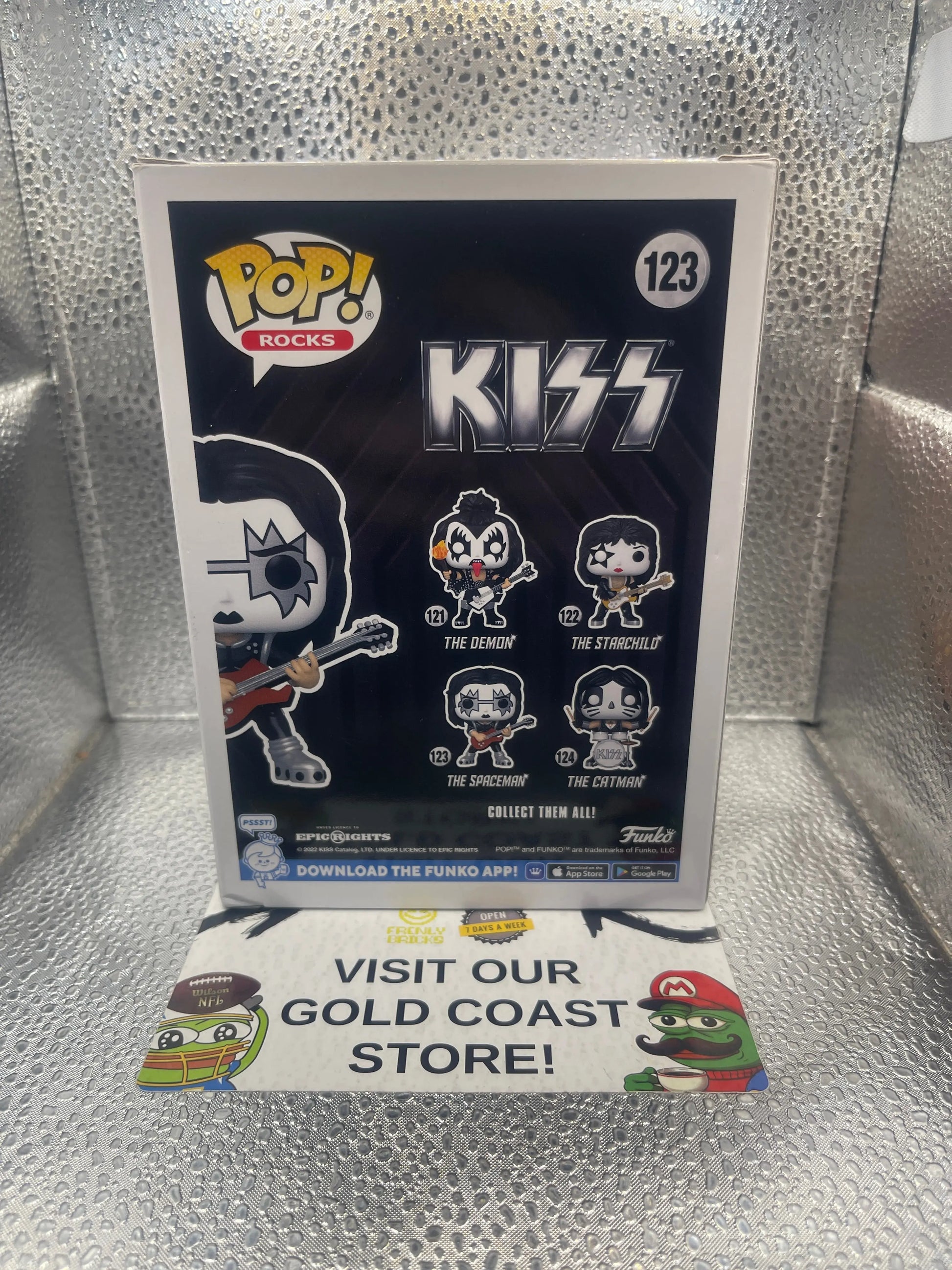 Funko POP! KISS: The Spaceman - Glow in The Dark Collectible - Online Exclusive FRENLY BRICKS - Open 7 Days