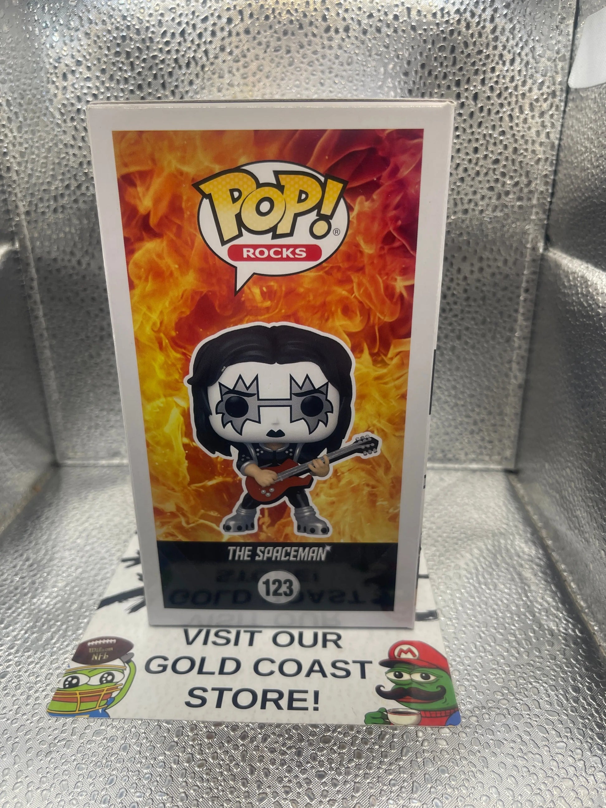 Funko POP! KISS: The Spaceman - Glow in The Dark Collectible - Online Exclusive FRENLY BRICKS - Open 7 Days