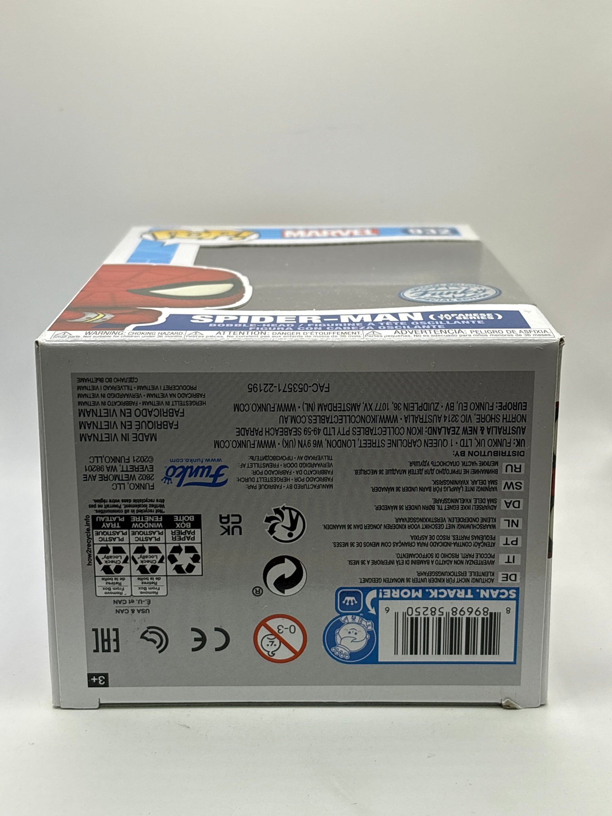 Funko POP! Marvel #932 Spider-man Japanese TV Series Special Edition FRENLY BRICKS - Open 7 Days