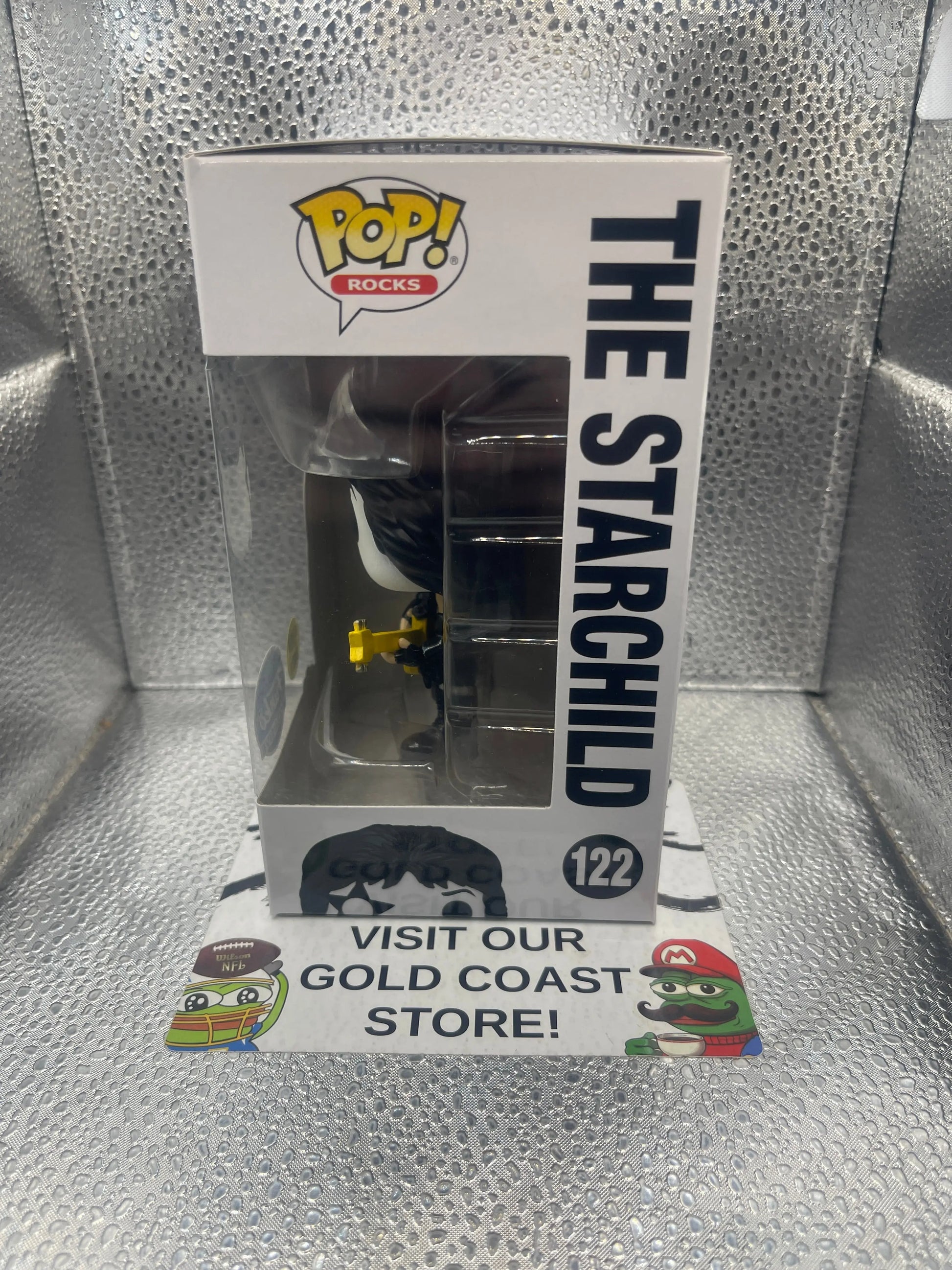 Funko POP! Rocks KISS The Starchild Glows in Dark Exclusive #122 Special Limited FRENLY BRICKS - Open 7 Days