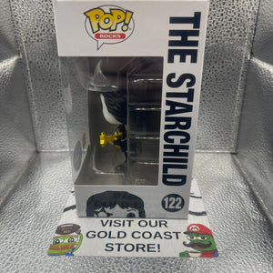 Funko POP! Rocks KISS The Starchild Glows in Dark Exclusive #122 Special Limited FRENLY BRICKS - Open 7 Days