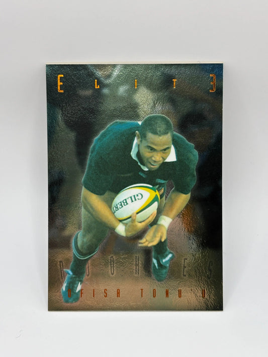 1997 Ineda NZ All Black Trading Cards Elite Rookies ER6 Ofisa Tonu’u FRENLY BRICKS - Open 7 Days
