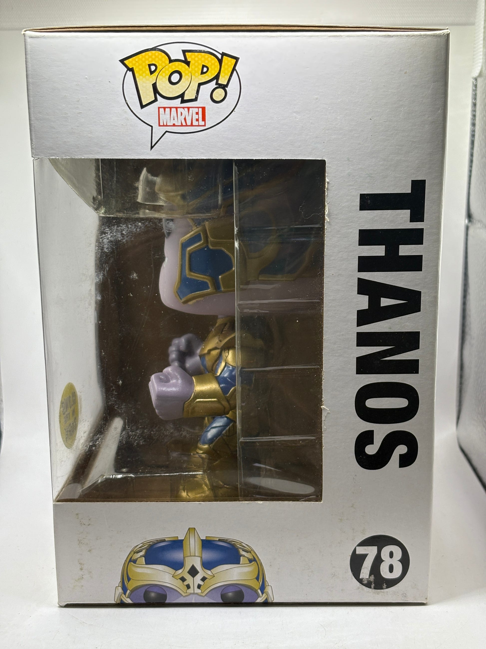 Funko POP! Marvel Guardians of the Galaxy #78 Thanos Glow Vinyl Bobble-Head image 2