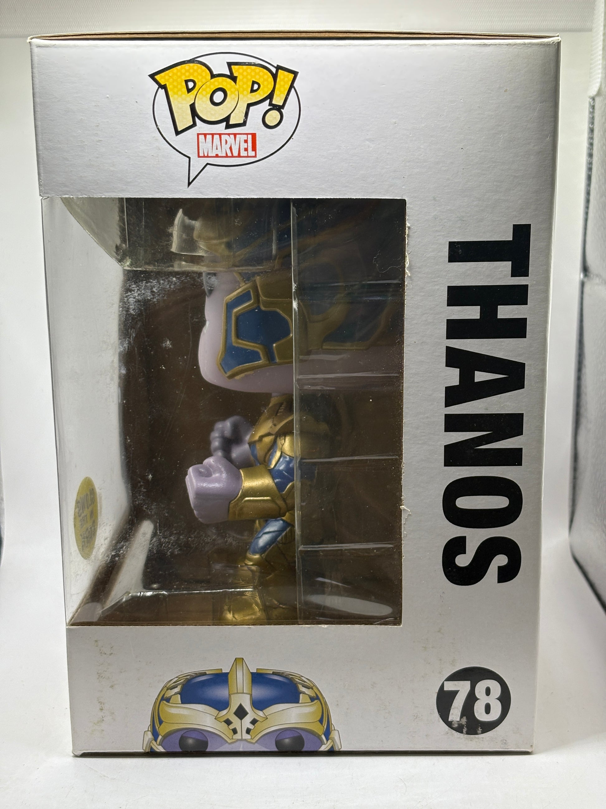 Funko POP! Marvel Guardians of the Galaxy #78 Thanos Glow Vinyl Bobble-Head image 2