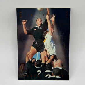 1997 Ineda NZ All Black Trading Cards Elite Rookies ER11 Glenn Taylor #0562/2000 FRENLY BRICKS - Open 7 Days