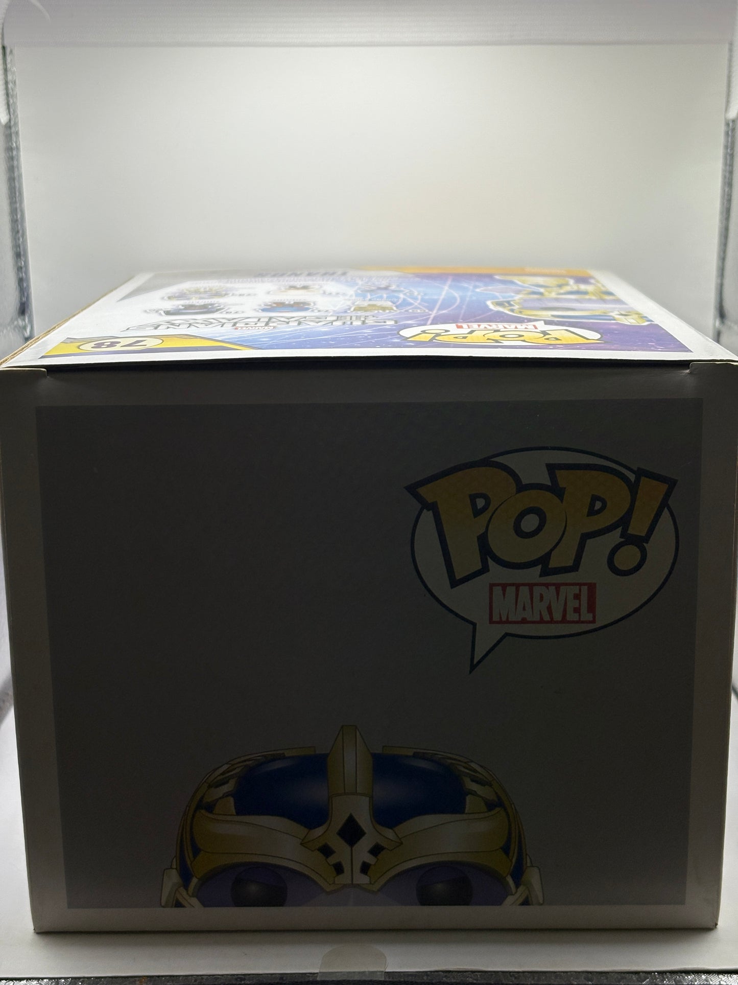 Funko POP! Marvel Guardians of the Galaxy #78 Thanos Glow Vinyl Bobble-Head