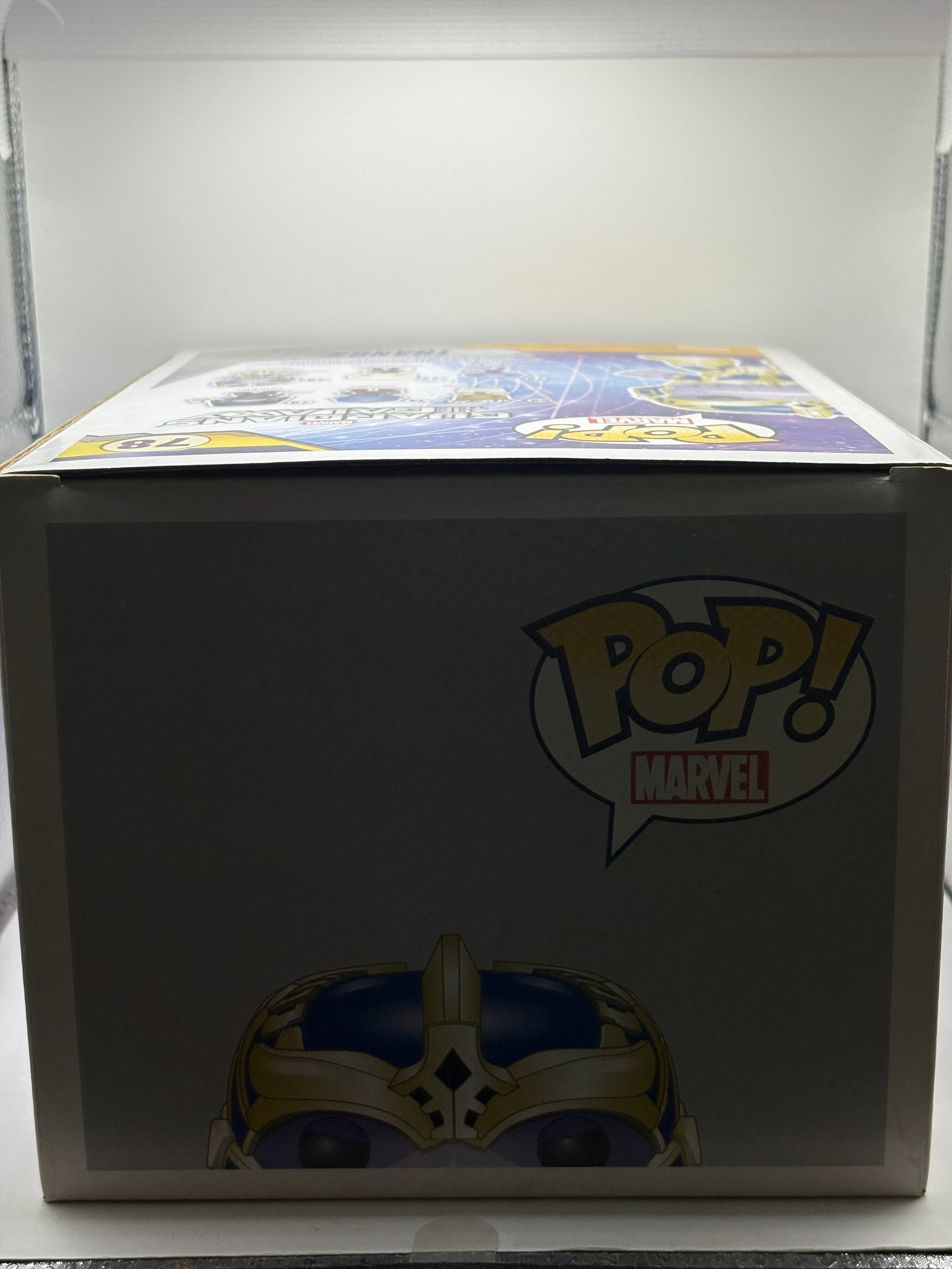Funko POP! Marvel Guardians of the Galaxy #78 Thanos Glow Vinyl Bobble-Head image 5