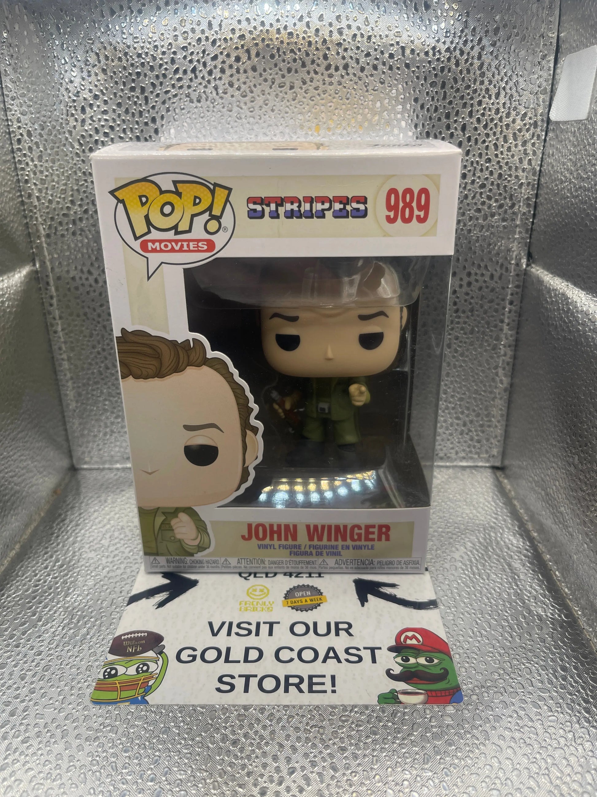 Funko Pop! Vinyl: John Winger #989 Stripes Bill Murray US Army FRENLY BRICKS - Open 7 Days