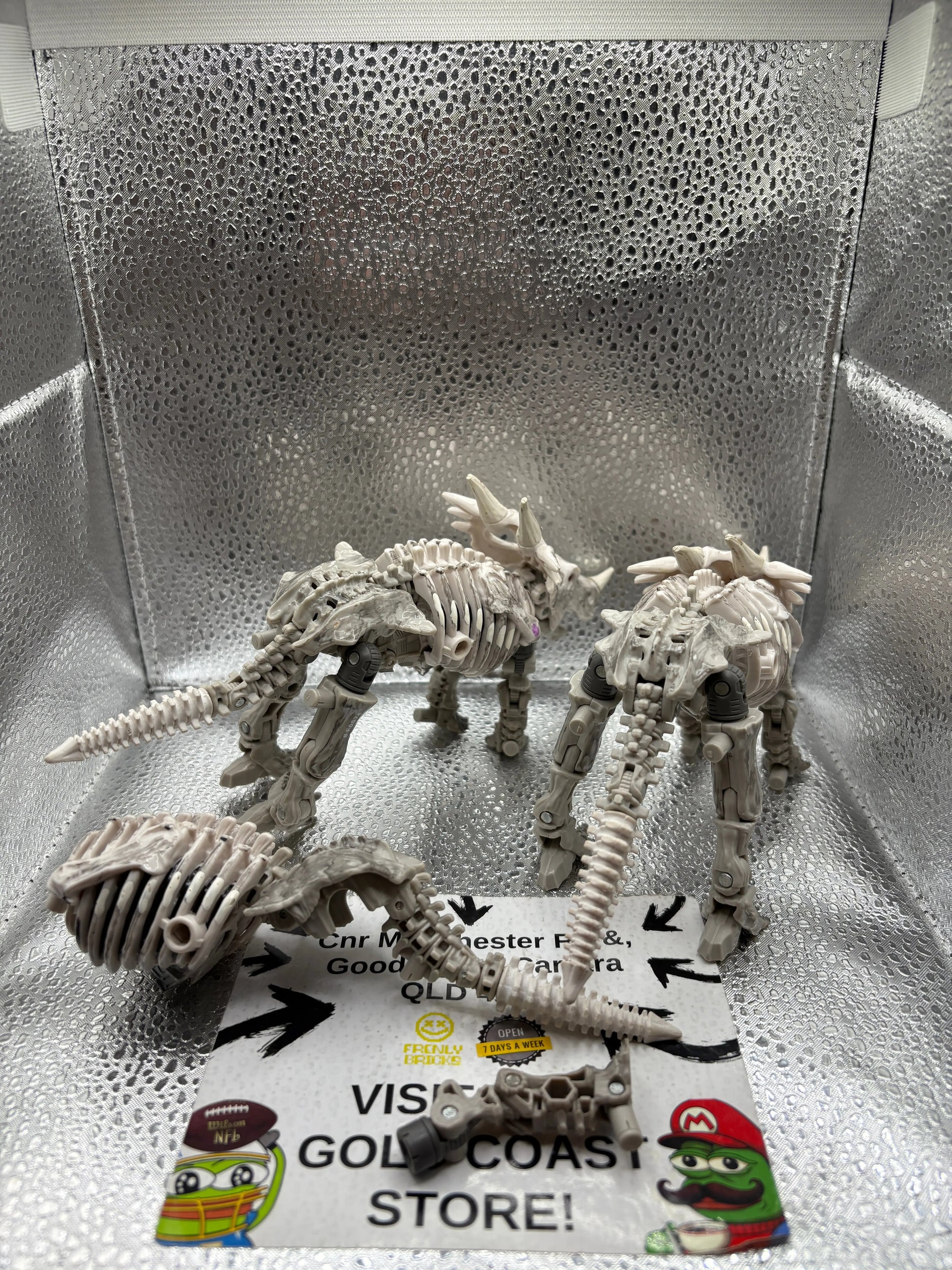 Transformers Kingdom RACTONITE  Deluxe Wfc War For Cybertron x2 w/ extra pieces FRENLY BRICKS - Open 7 Days