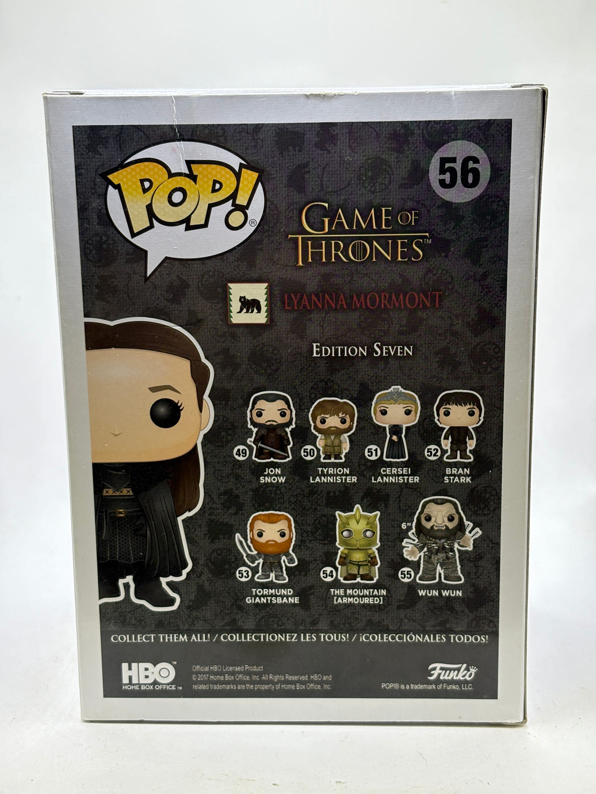 Funko POP! Game of Thrones #56 Lyanna Mormont 2017 Fall Vinyl Figure image 3