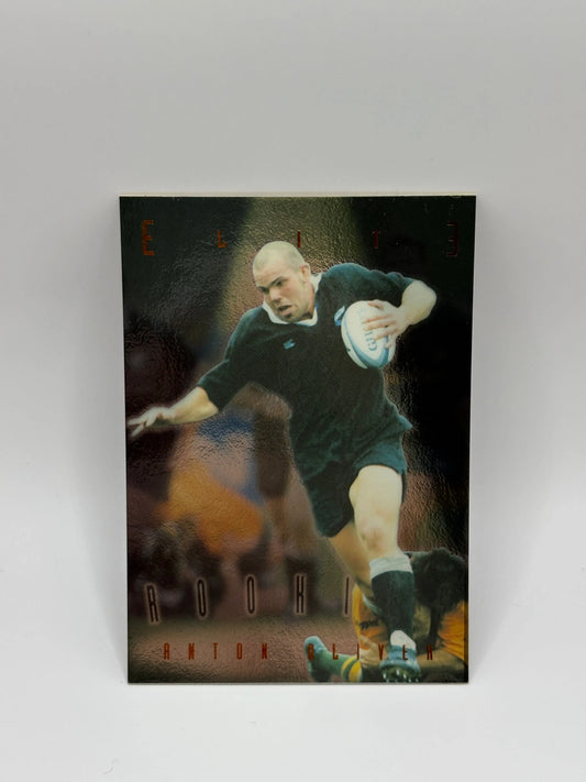 1997 Ineda NZ All Black Trading Cards Elite Rookies ER4 Anton Oliver #0030/2000 FRENLY BRICKS - Open 7 Days