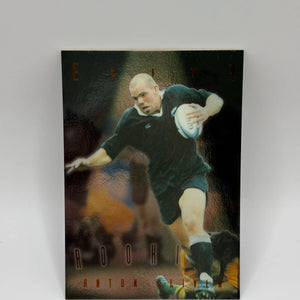 1997 Ineda NZ All Black Trading Cards Elite Rookies ER4 Anton Oliver #0030/2000 FRENLY BRICKS - Open 7 Days
