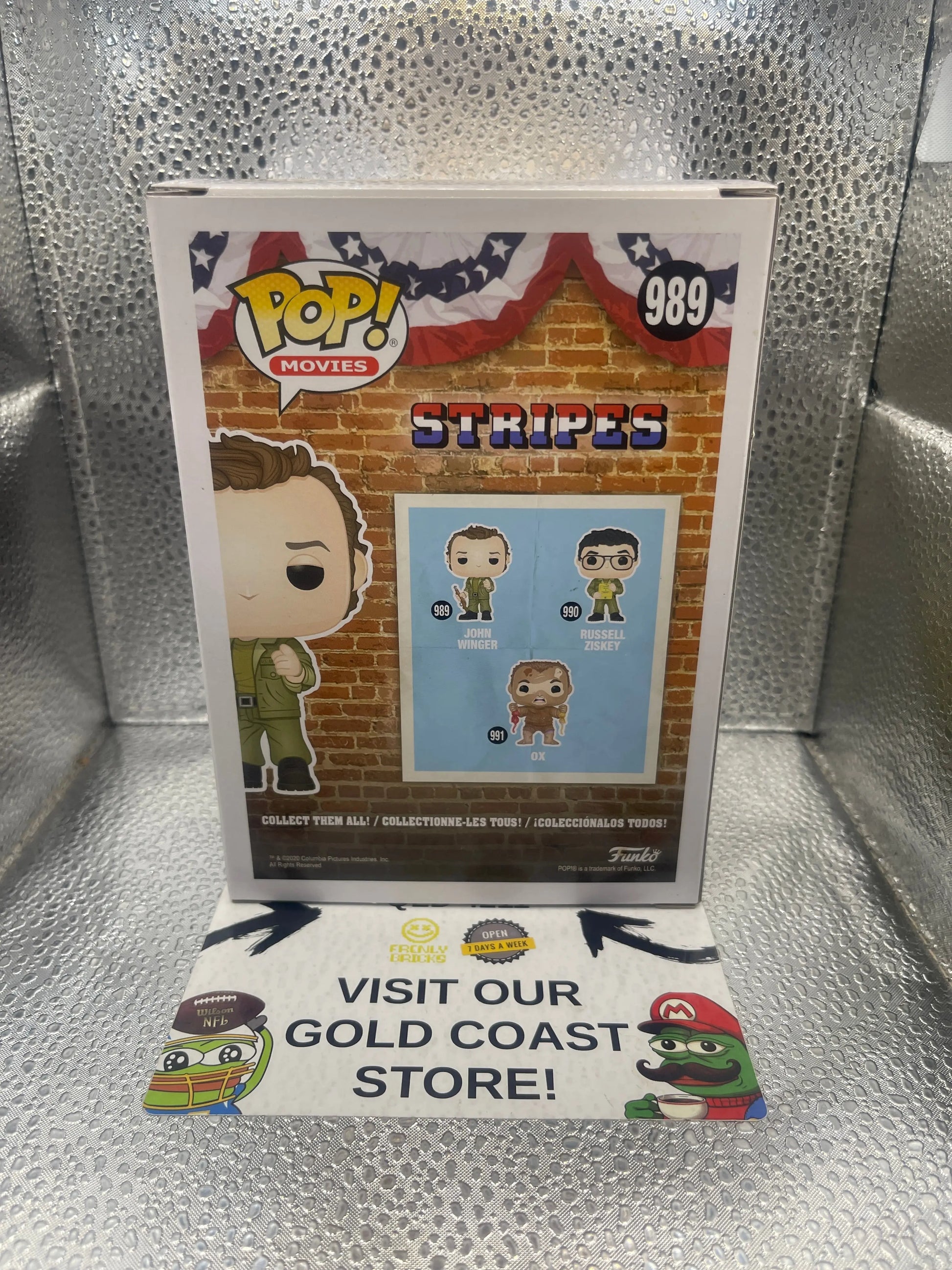 Funko Pop! Vinyl: John Winger #989 Stripes Bill Murray US Army FRENLY BRICKS - Open 7 Days