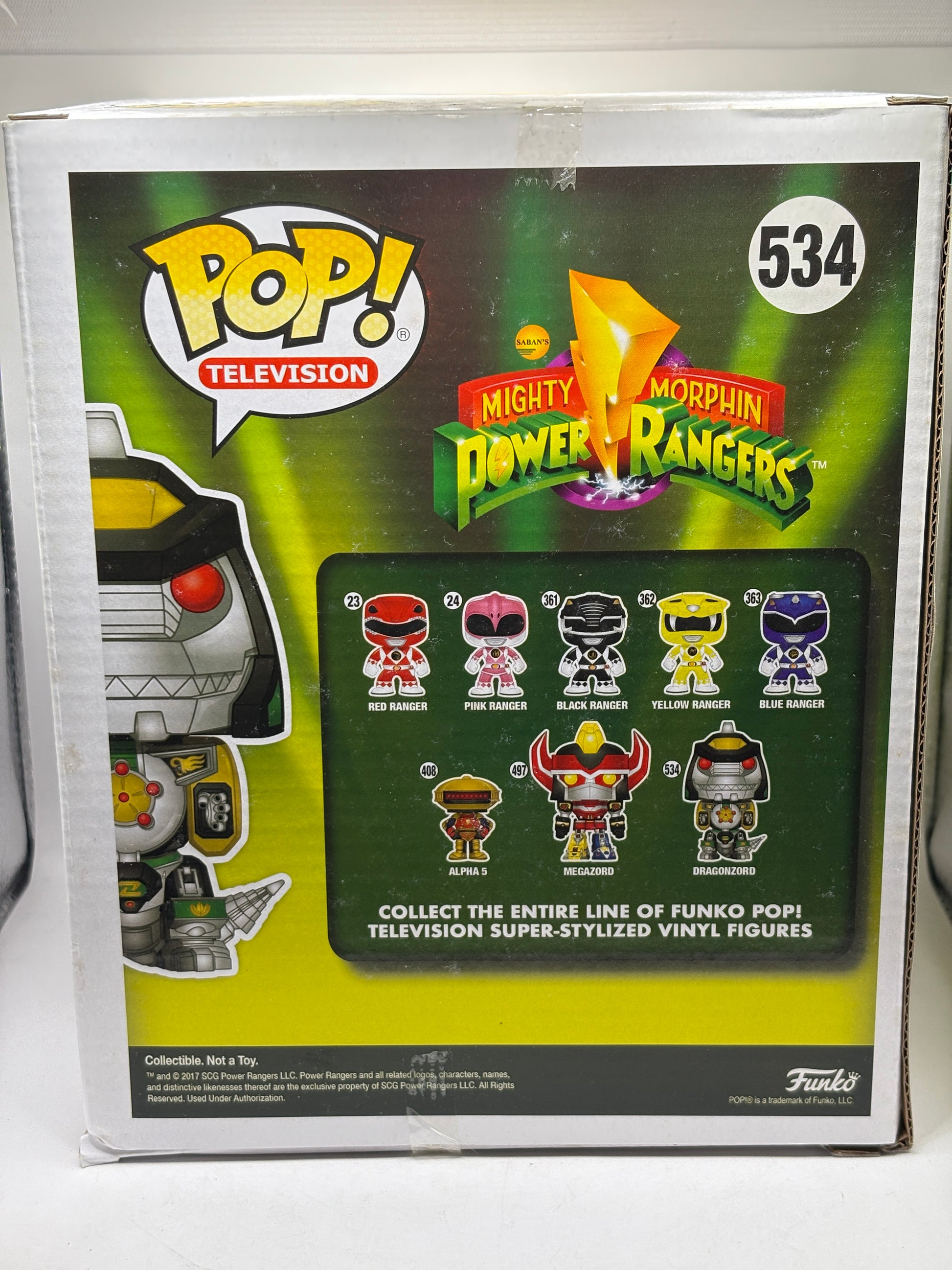 Funko POP! Television Power Rangers #534 Dragonzord 2017 Fall Convention image 3