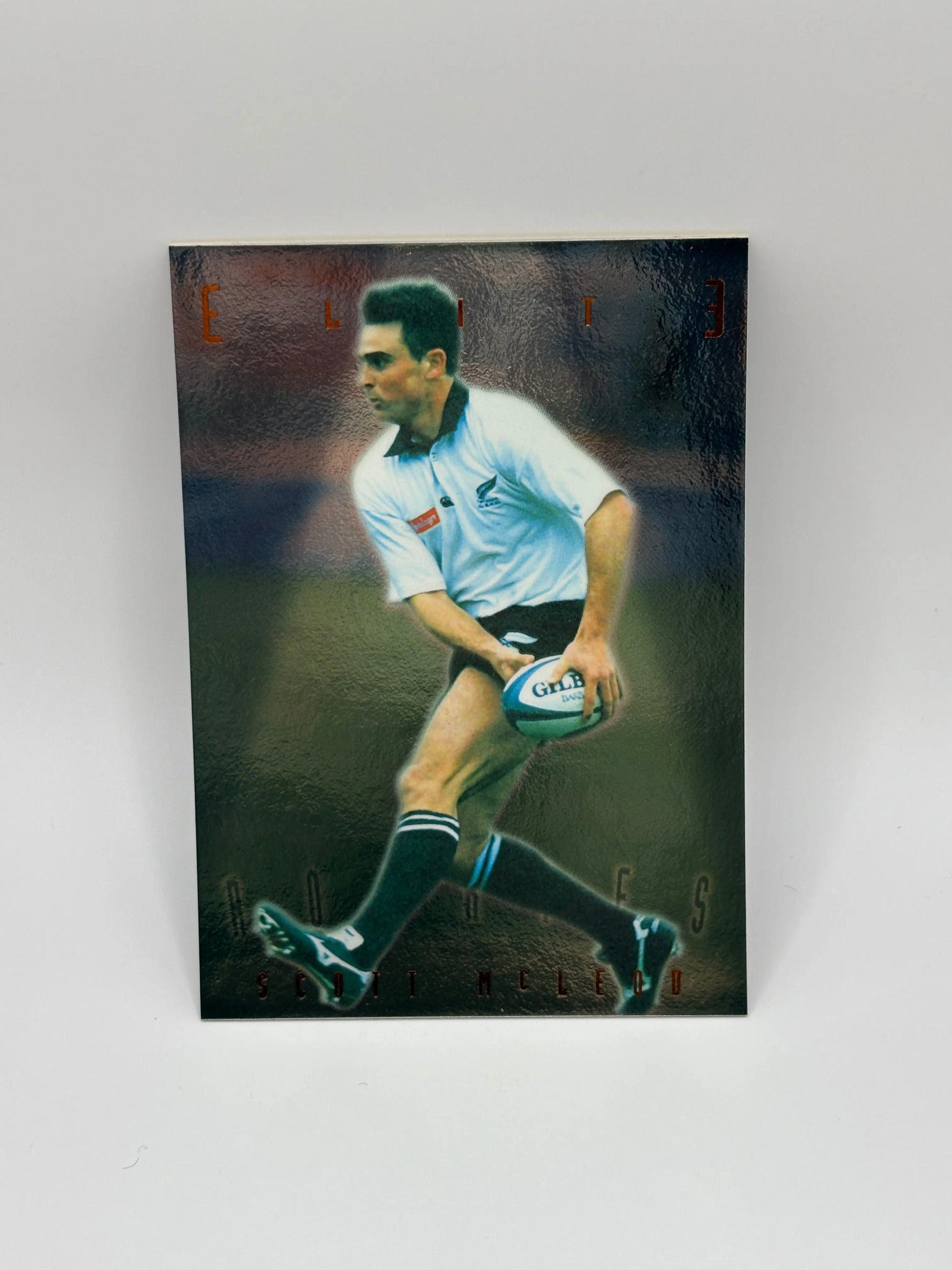 1997 Ineda NZ All Black Trading Cards Elite Rookies ER7 Scott Mcleod #1553/2000 FRENLY BRICKS - Open 7 Days