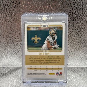 2022 Panini Chronicles Studio Football Chris Olave 09/10 FRENLY BRICKS - Open 7 Days