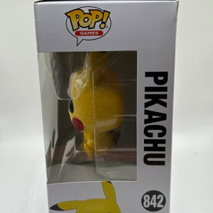 Funko POP! Games Pokemon #842 Pikachu 2021 Fall Con Diamond FRENLY BRICKS - Open 7 Days
