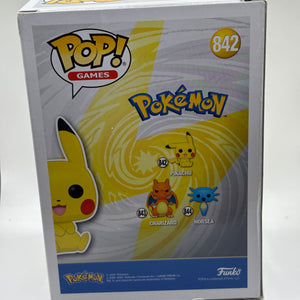 Funko POP! Games Pokemon #842 Pikachu 2021 Fall Con Diamond FRENLY BRICKS - Open 7 Days