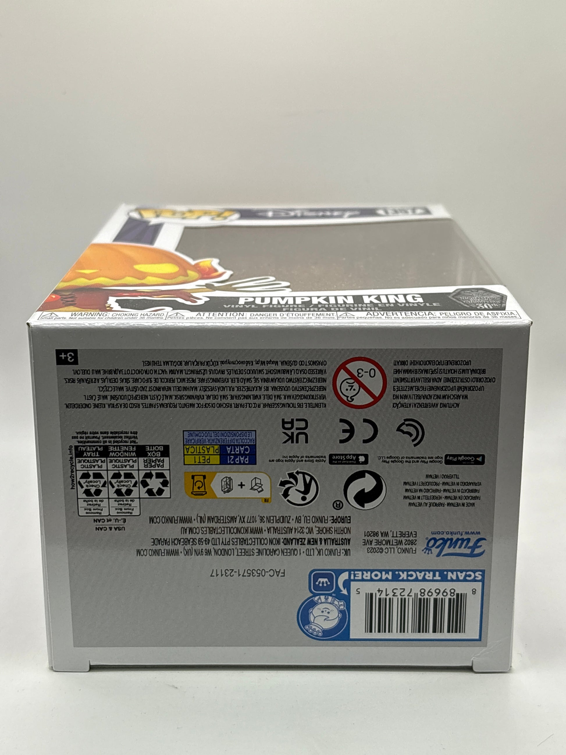 Funko POP! Disney The Nightmare Before Christmas #1357 Pumpkin King FRENLY BRICKS - Open 7 Days