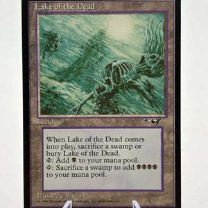 Magic The Gathering Vintage 1996 - Lake of The Dead Land LP FRENLY BRICKS - Open 7 Days