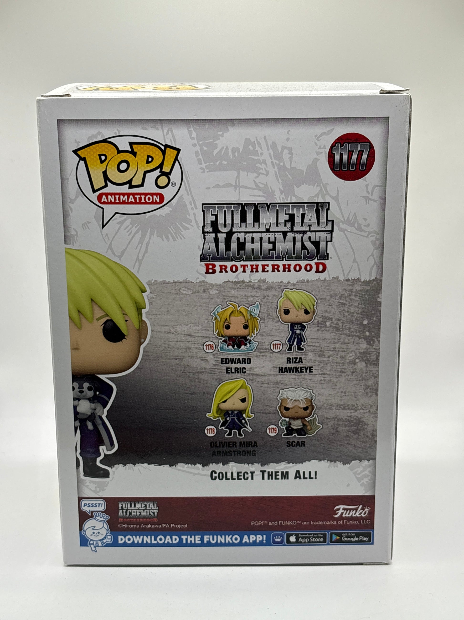 Funko POP! Animation Full Metal Alchemist Brotherhood #1177 Riza Hawkeye FRENLY BRICKS - Open 7 Days