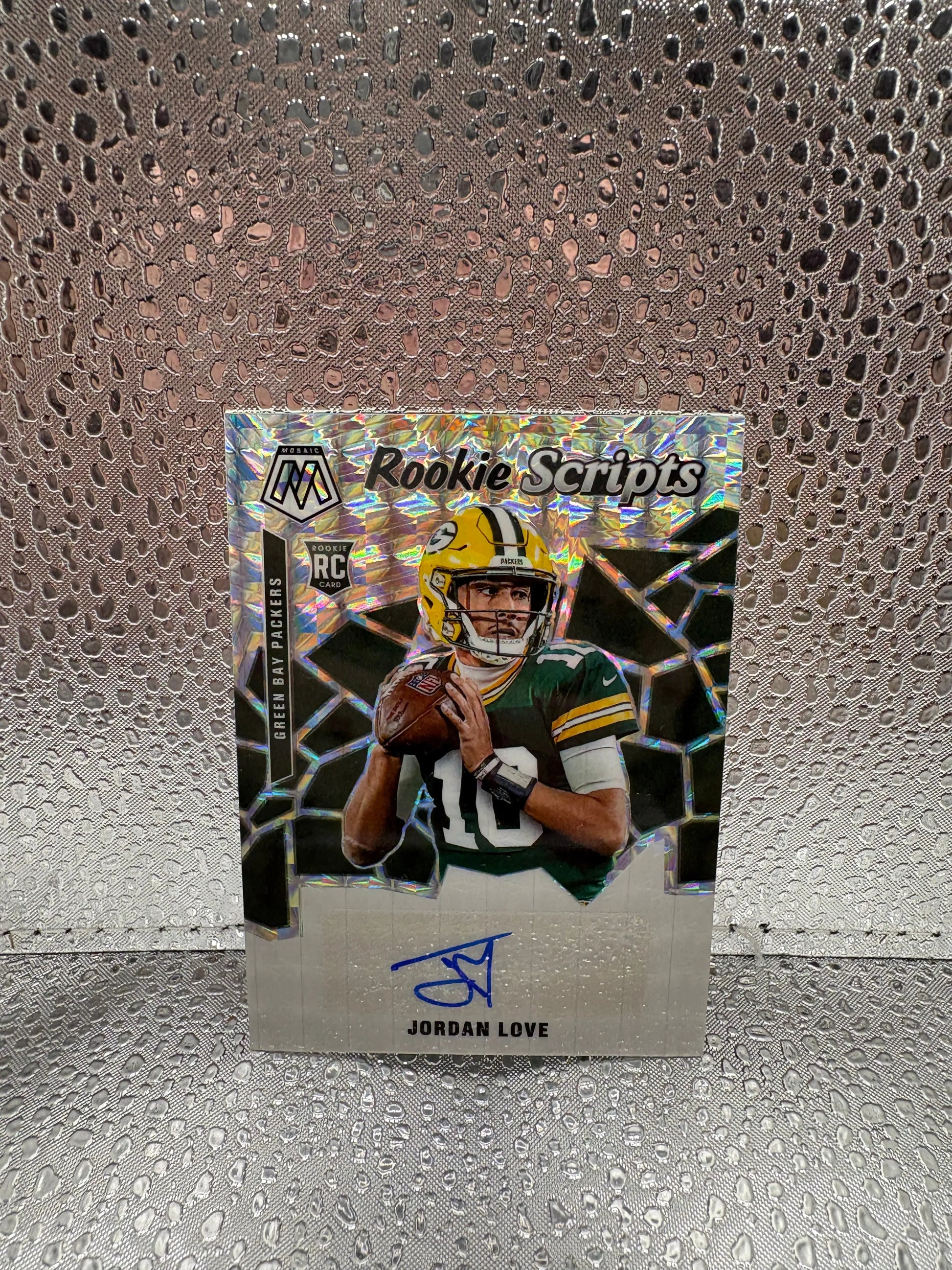 2020 MOSAIC JORDAN LOVE ROOKIE SCRIPTS PRIZM AUTOGRAPH AUTO RC PACKERS #RS11 FRENLY BRICKS - Open 7 Days