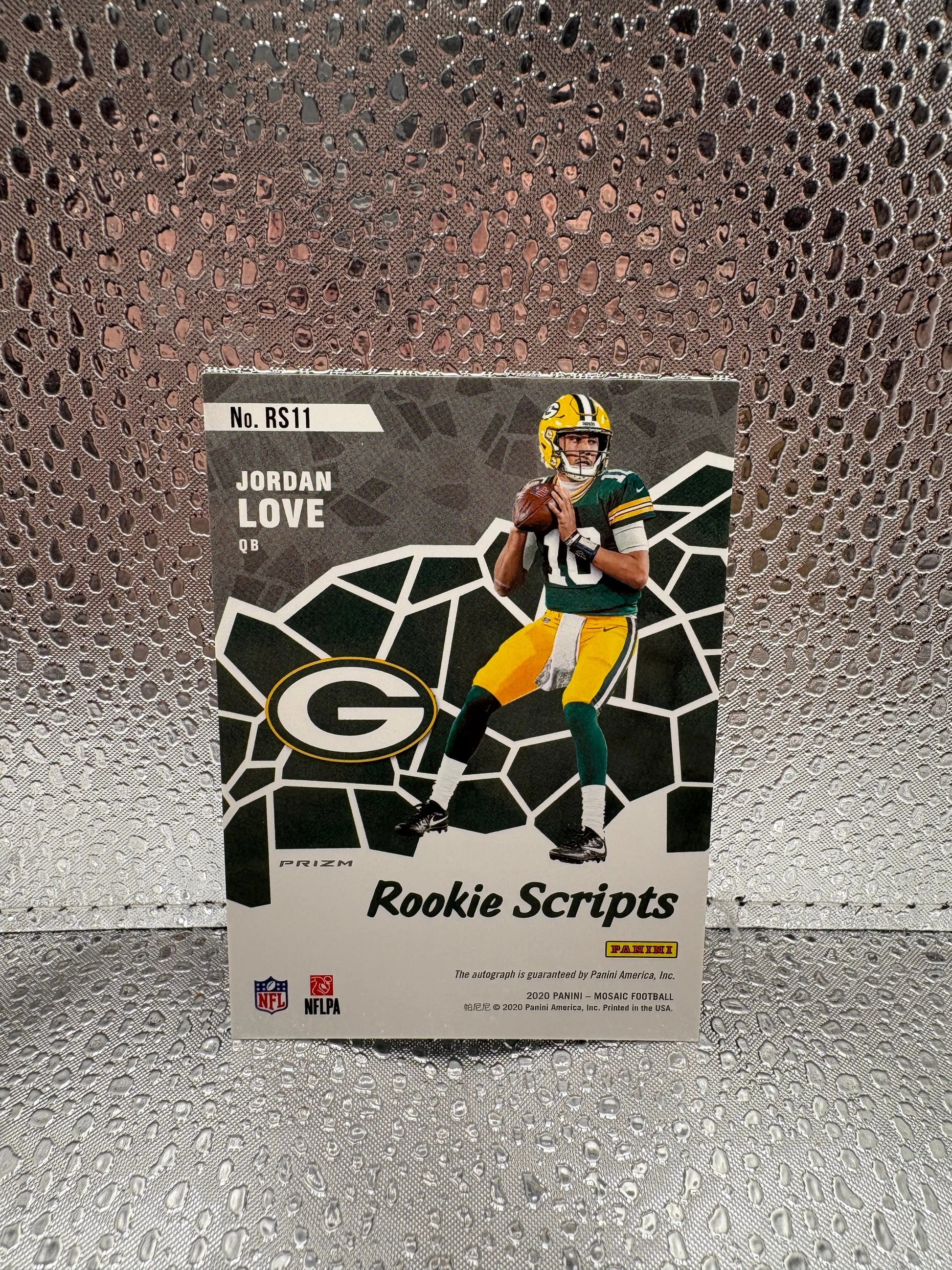 2020 MOSAIC JORDAN LOVE ROOKIE SCRIPTS PRIZM AUTOGRAPH AUTO RC PACKERS #RS11 FRENLY BRICKS - Open 7 Days