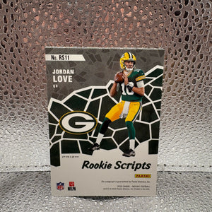 2020 MOSAIC JORDAN LOVE ROOKIE SCRIPTS PRIZM AUTOGRAPH AUTO RC PACKERS #RS11 FRENLY BRICKS - Open 7 Days