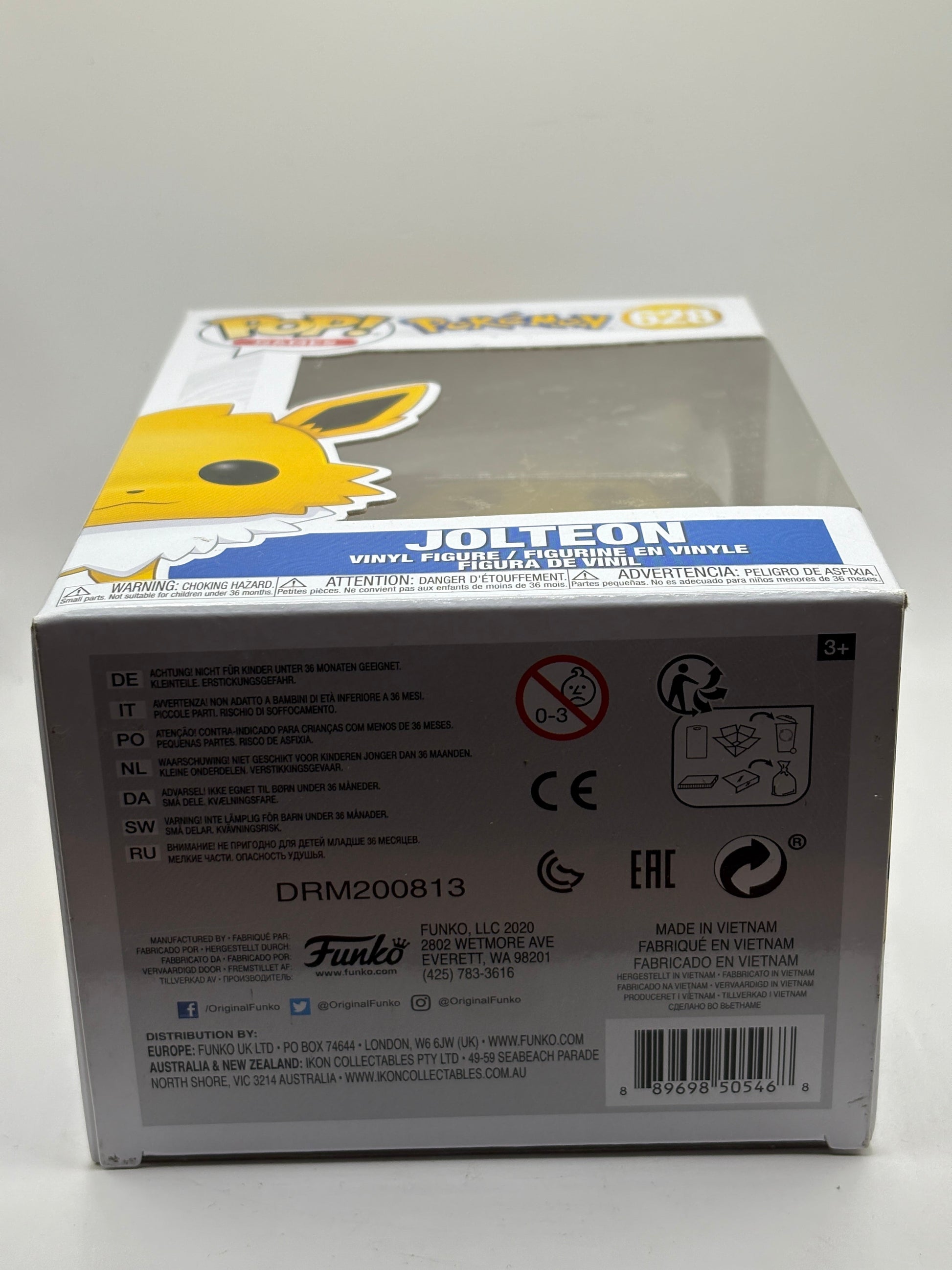 Funko POP! Games Pokemon #628 Jolteon Vinyl Figure FRENLY BRICKS - Open 7 Days