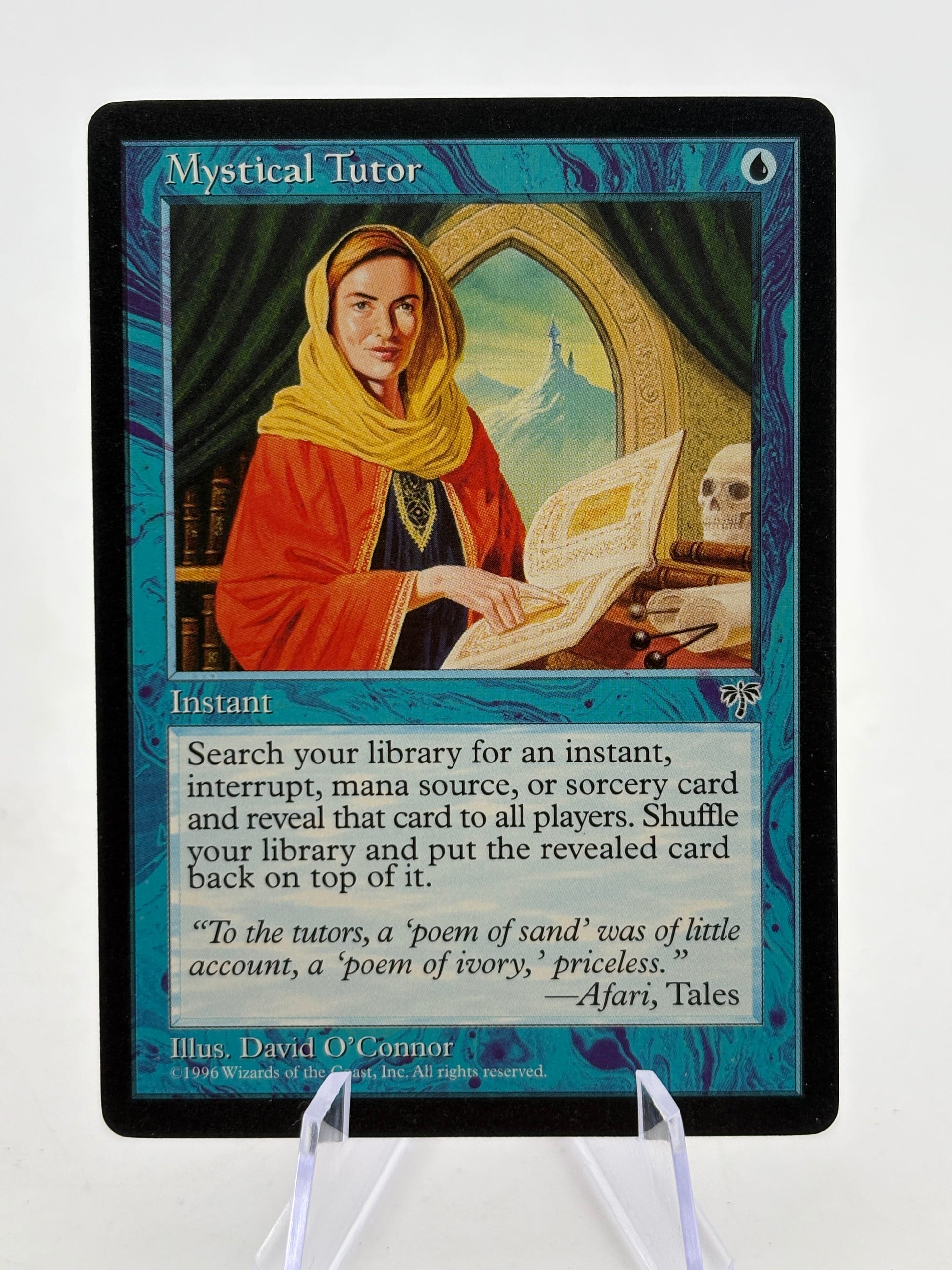 Magic The Gathering Vintage 1996 - Mystical Tutor LP (2) FRENLY BRICKS - Open 7 Days image 1