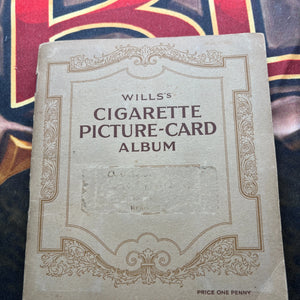 1929 Will’s Cigarette Picture Card Album Rugby Internationals COMPLETE ALBUM FRENLY BRICKS - Open 7 Days